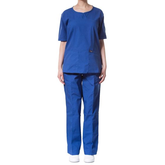 jotex women scrub royal blue