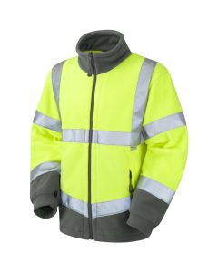 Leo F01-Y Class 3 Fleece Yellow Jacket (Hartland)