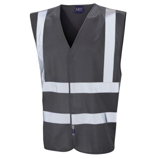  Leo W05-GY Reflective Waistcoat