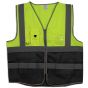 Jotex Reflector Vest Y-B pockets